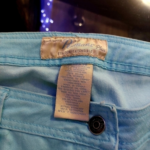 PENMANS Plus Light Blue Floral Jeans Womens Size 20 - Picture 5 of 8